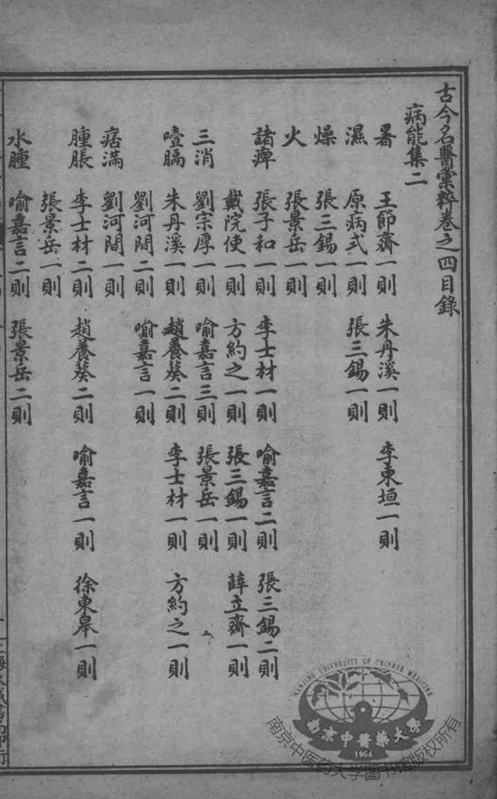 古今名医汇粹、方论合编  4